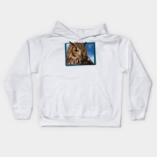 Royal Owl Kids Hoodie